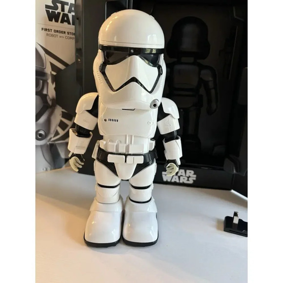First Order Stormtrooper Figure Star Wars Robot Charger Included. NO GUN - Picture 3 of 5